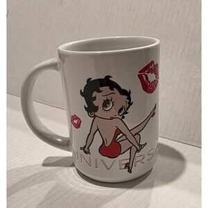 Vintage Universal Studios Exclusive Betty Boop 16 Oz Coffee Mug New with Tags